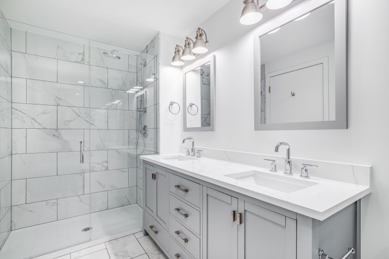 Wide Double Vanity