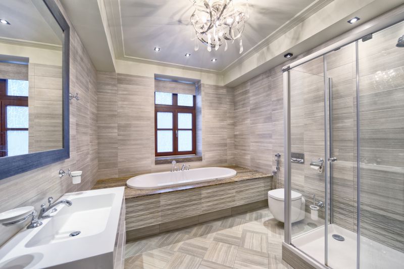 Elegant Bathtub Area